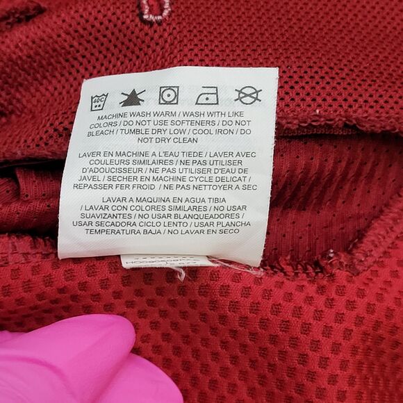 NikeFIT Pullover Jacket Large 22x26 Red - Picture 9 of 16